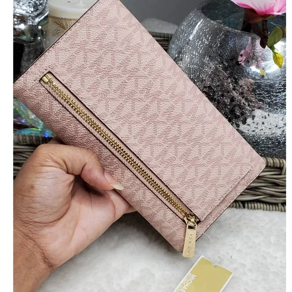 New 🎀 Michael Kors Kenly large Tote Set Ballet Pink color - Picture 11 of 15